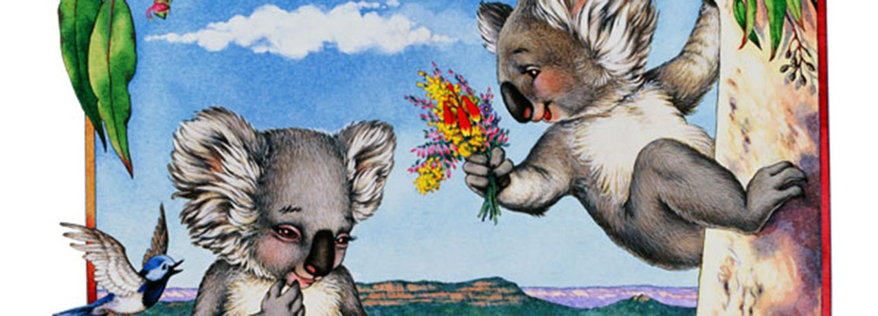 Koala Kourtship by Kate Burness