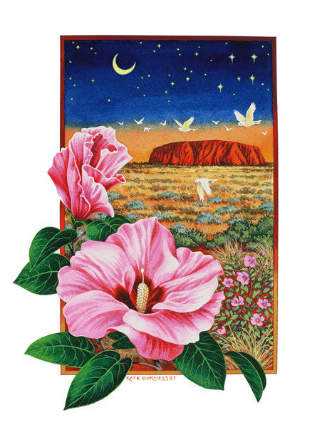 Desert Rose at Sunset Uluru