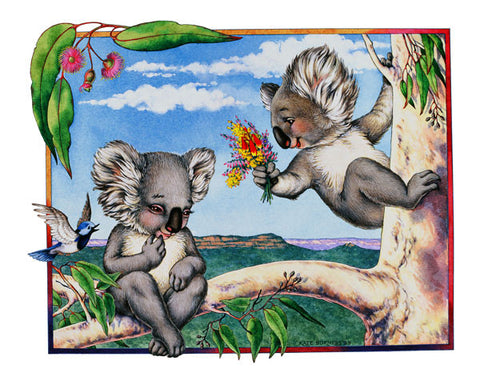 Koala Courtship