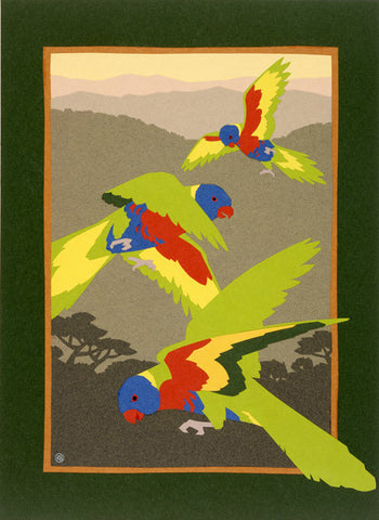 Rainbow Lorrikeets