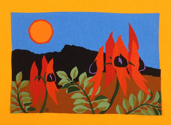 Stuart's Desert Pea