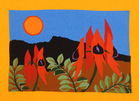 Stuart's Desert Pea